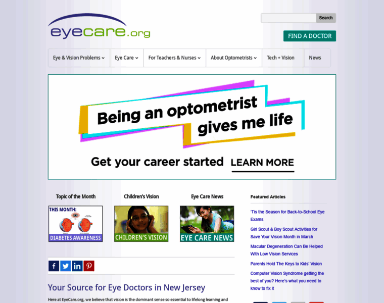 Eyecare.org thumbnail