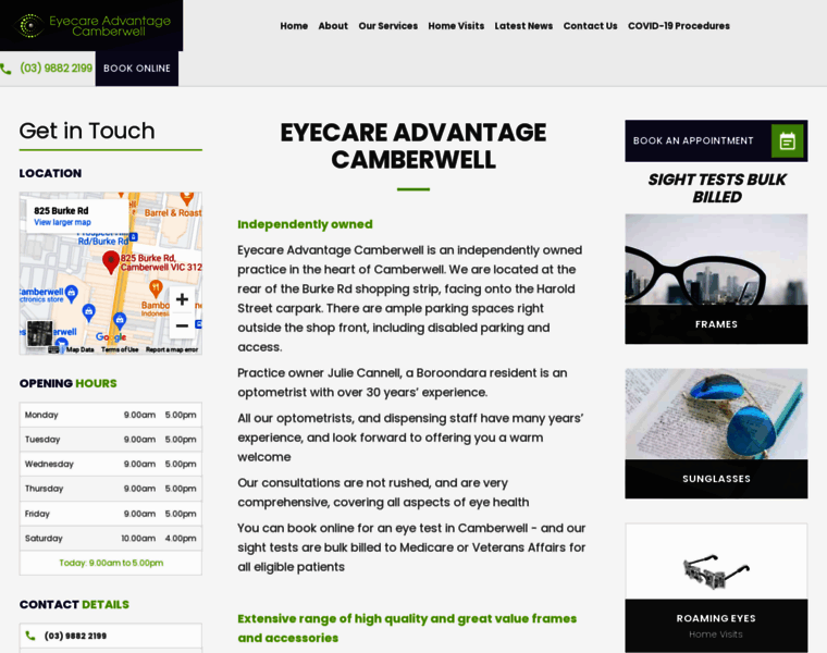 Eyecarecamberwell.com.au thumbnail