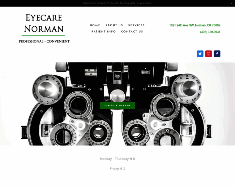 Eyecarenorman.com thumbnail