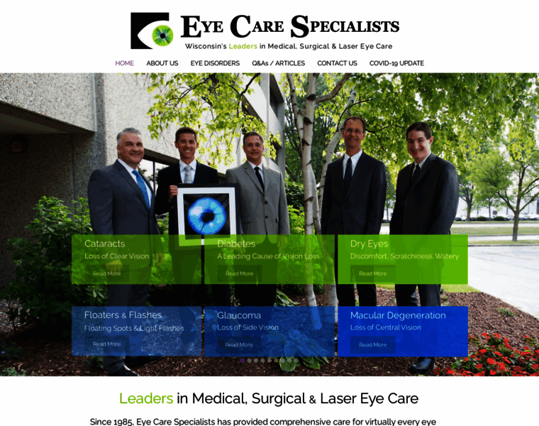 Eyecarespecialists.net thumbnail