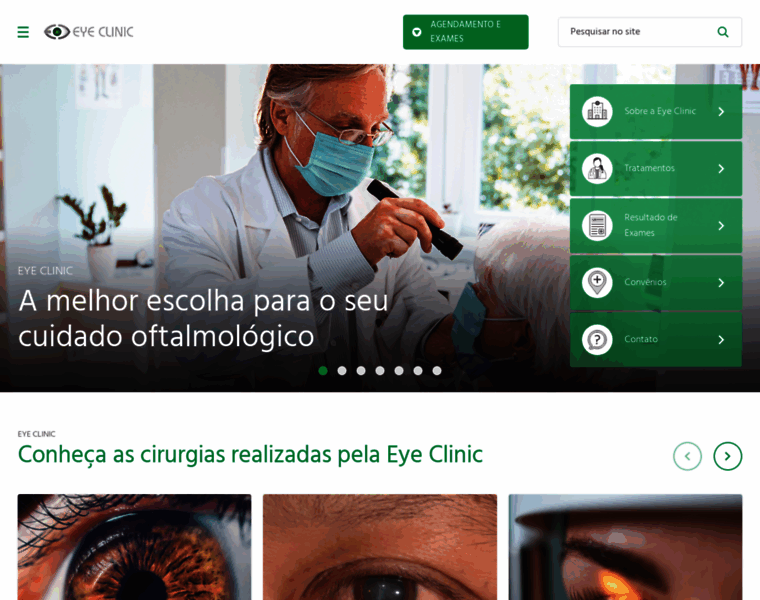 Eyeclinic.com.br thumbnail