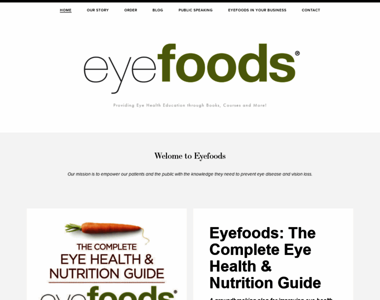 Eyefoods.com thumbnail