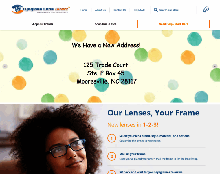 Eyeglasslensdirect.com thumbnail