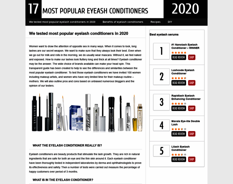 Eyelashconditioners.co.uk thumbnail