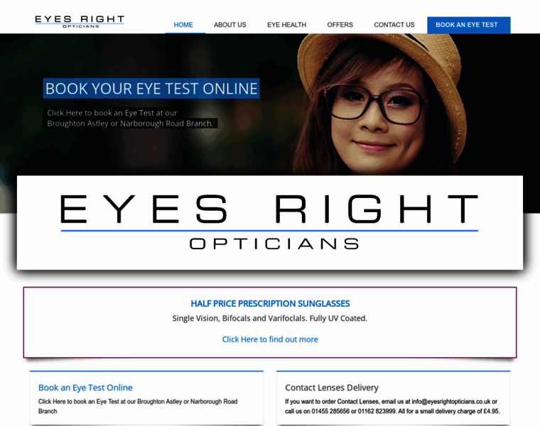 Eyesrightopticians.co.uk thumbnail