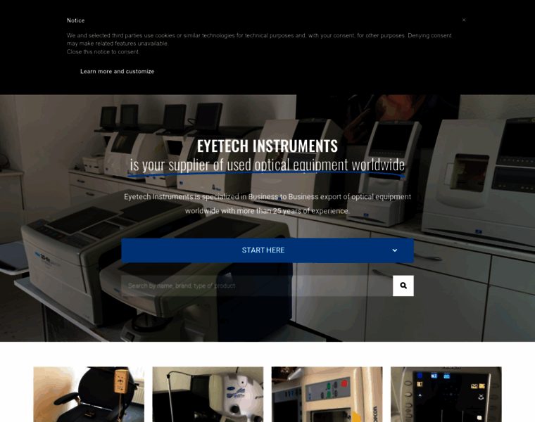 Eyetech-instruments.com thumbnail