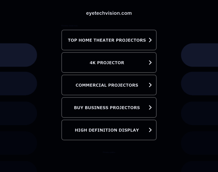 Eyetechvision.com thumbnail