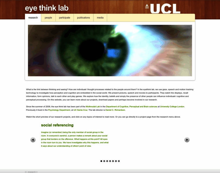 Eyethink.org thumbnail