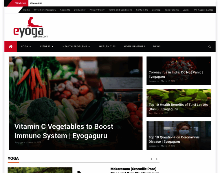 Eyogaguru.com thumbnail