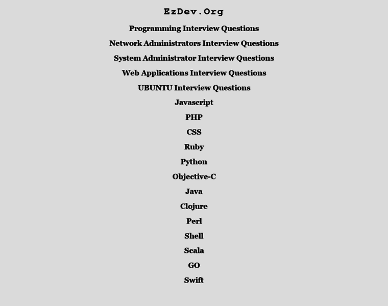 Ezdev.org thumbnail Ezdev.org thumbnail