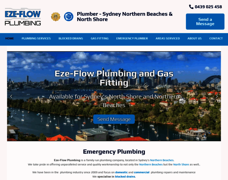 Eze-flowplumbing.com.au thumbnail