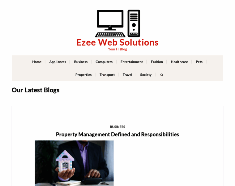 Ezeewebsolutions.com thumbnail