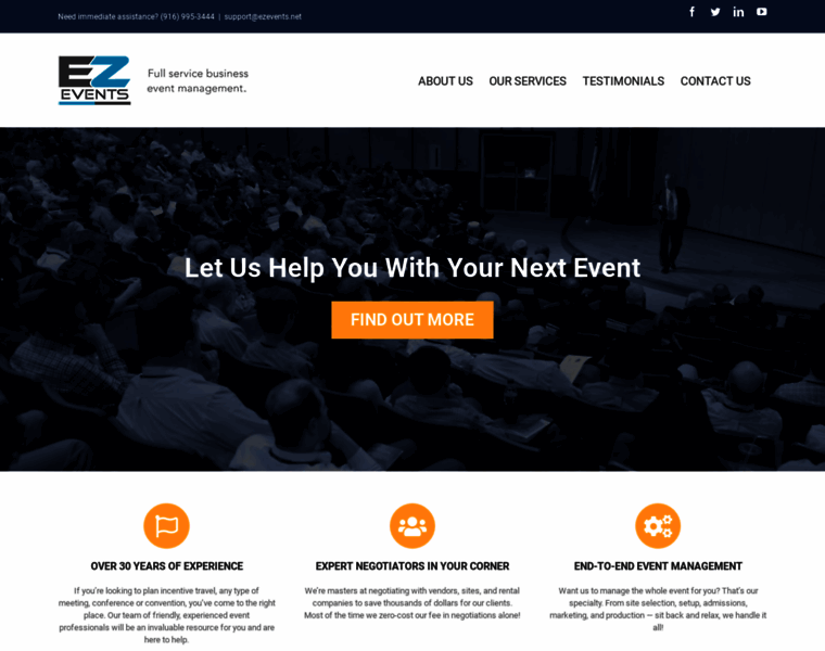 Ezevents.net thumbnail Ezevents.net thumbnail