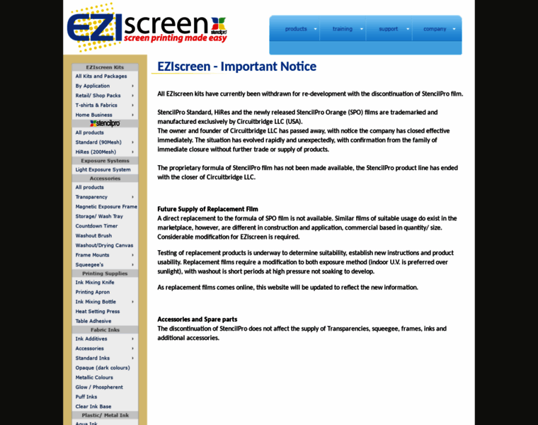 Eziscreen.com thumbnail