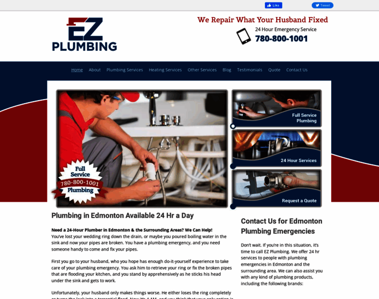 Ezplumbinginc.ca thumbnail
