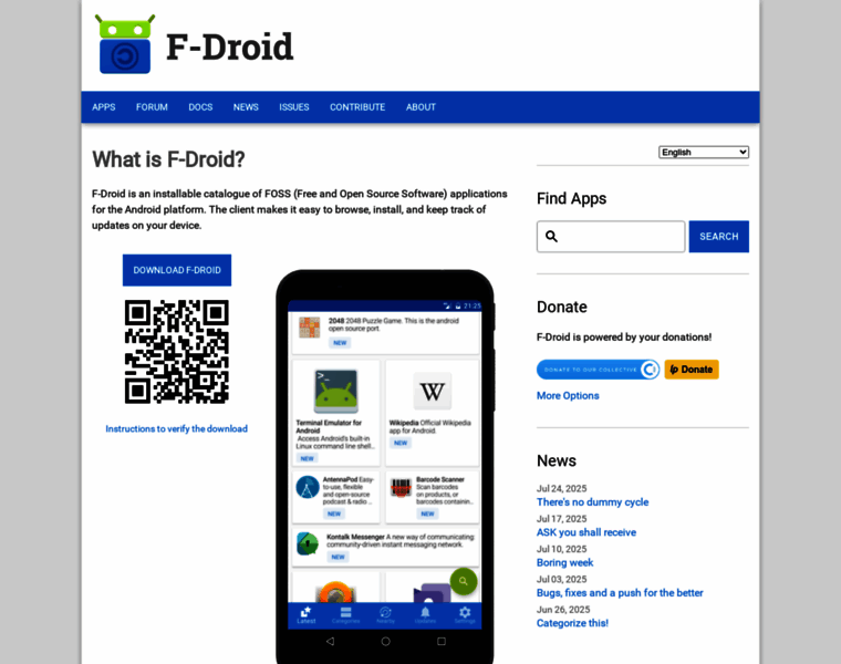 F-droid.org thumbnail F-droid.org thumbnail
