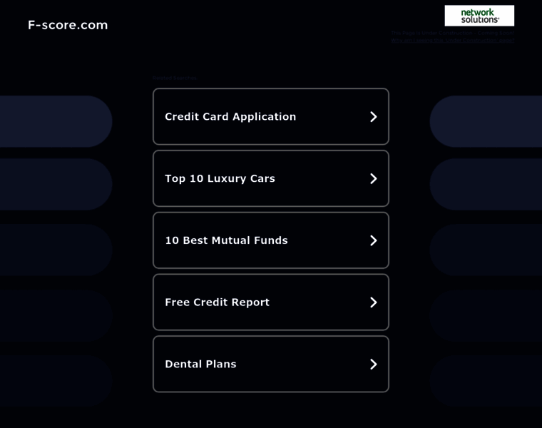 F-score.com thumbnail