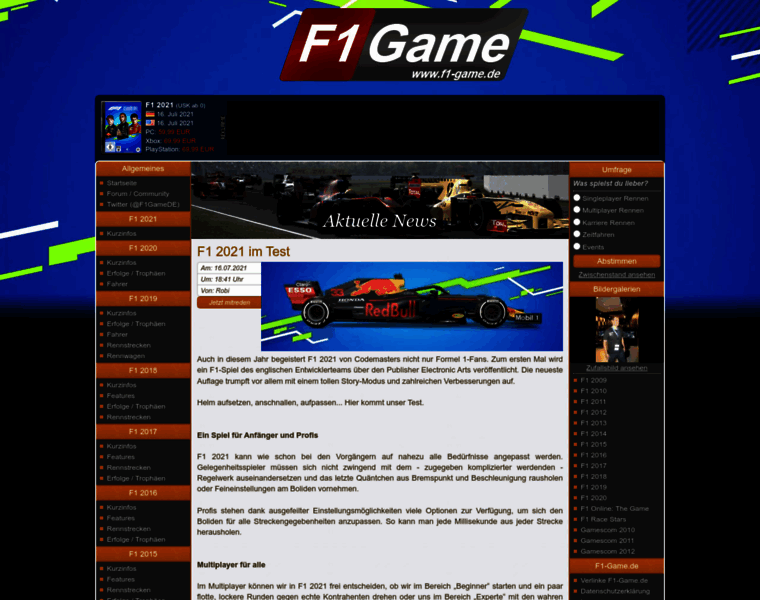 F1-game.de thumbnail