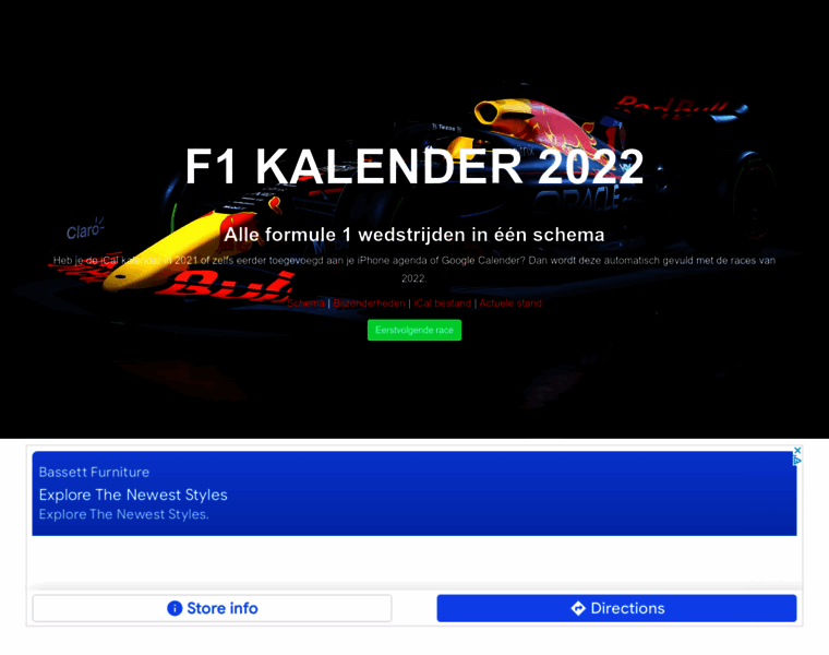 F1-kalender.be thumbnail