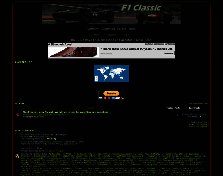 F1classic.forumotion.com thumbnail