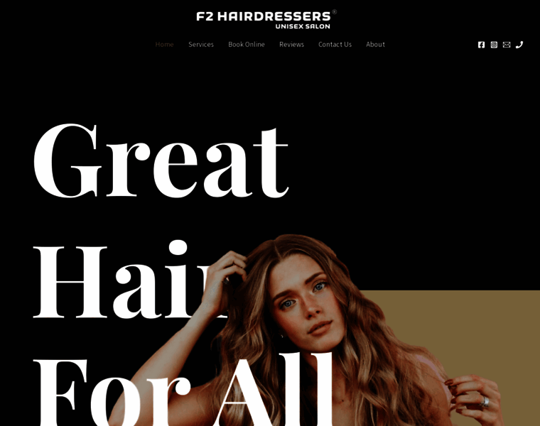F2hairdressers.in thumbnail