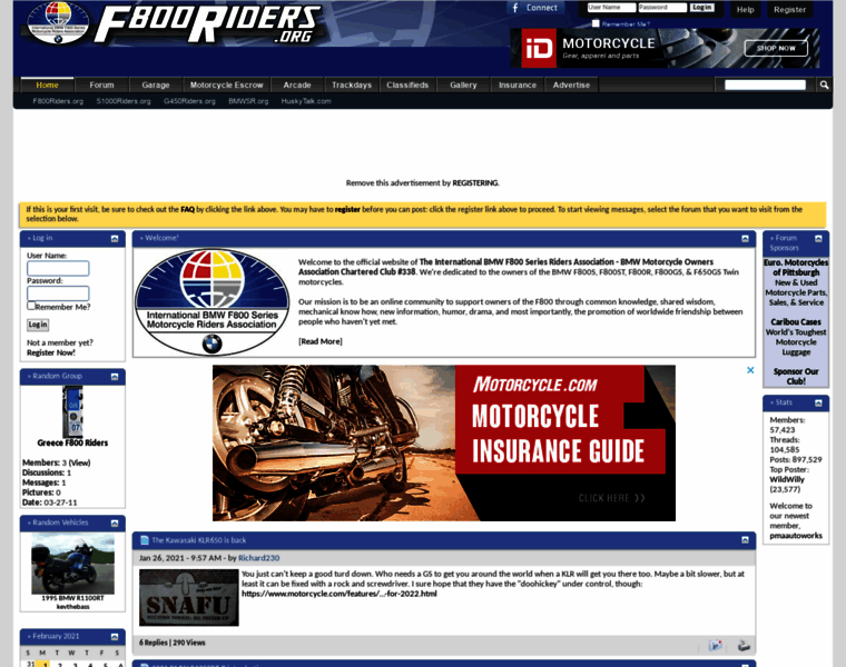 F800riders.org thumbnail