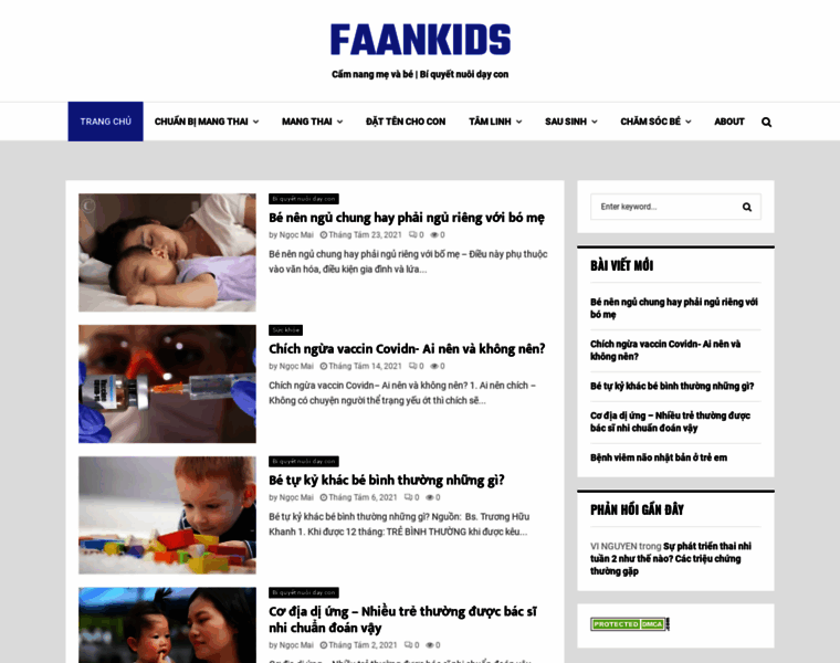 Faankids.org thumbnail