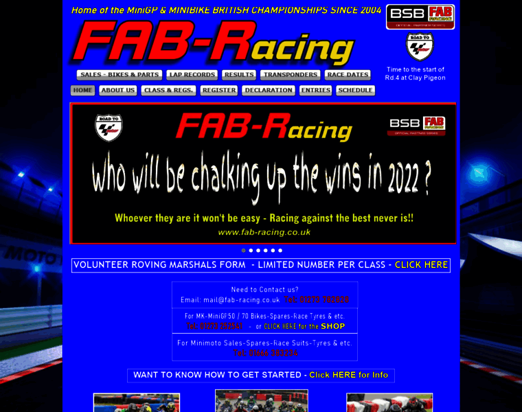 Fab-racing.co.uk thumbnail