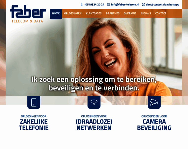 Faber-telecom.nl thumbnail