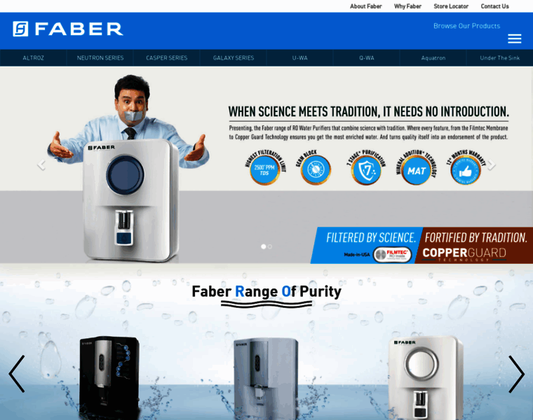 Faberindiawater.com thumbnail