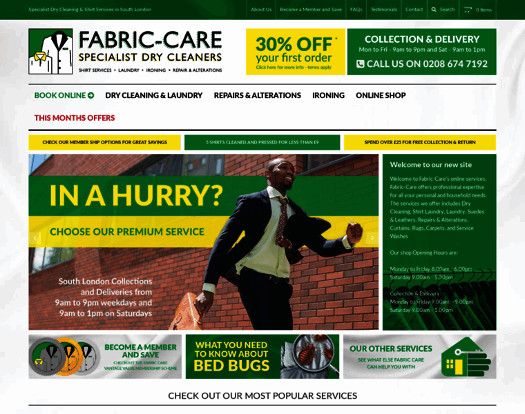 Fabric-care.co.uk thumbnail