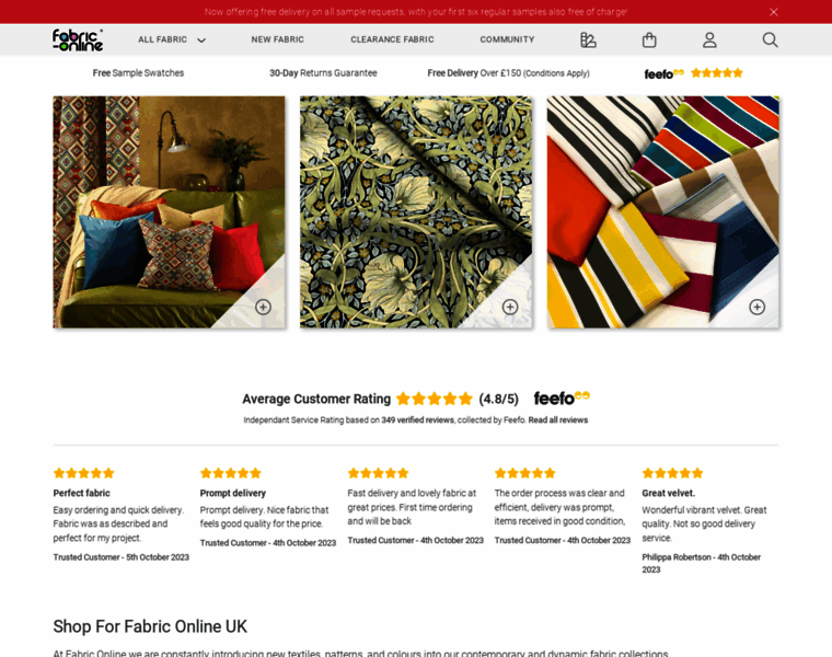 Fabric-online.co.uk thumbnail