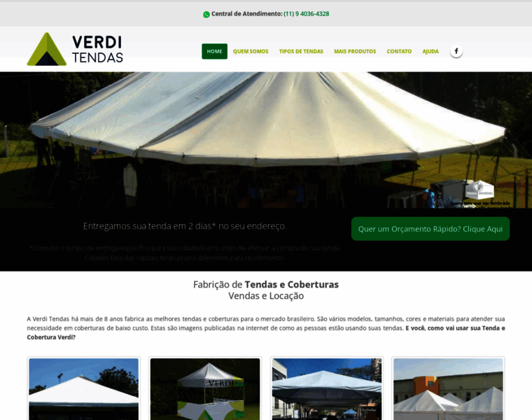 Fabricadetendas.com.br thumbnail