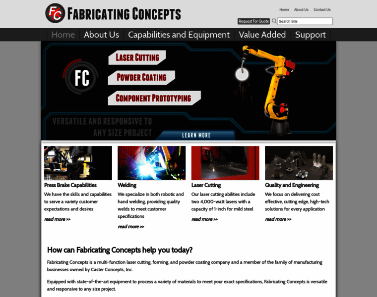 Fabricatingconcepts.com thumbnail