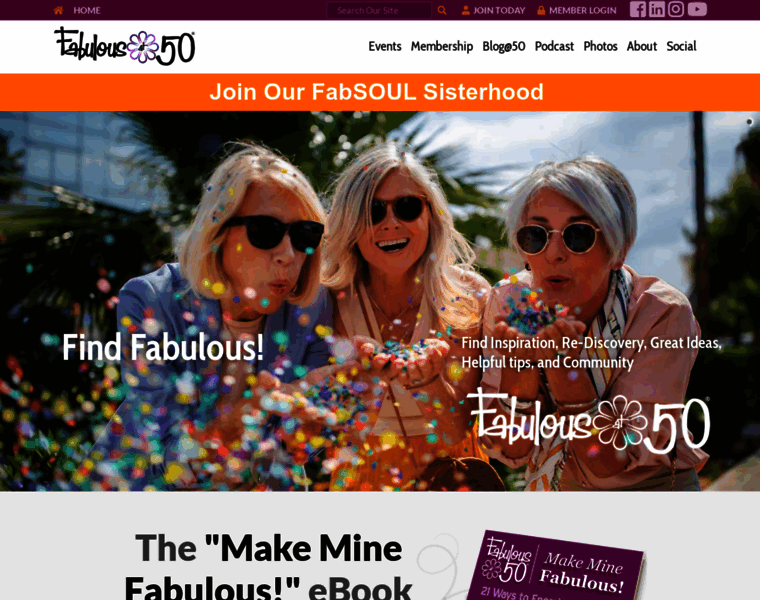 Fabulousat50.com thumbnail