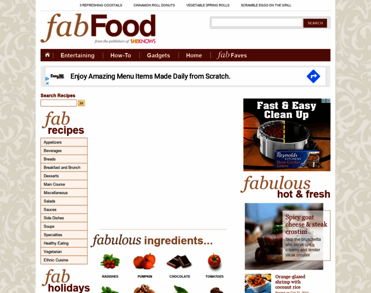 Fabulousfoods.com thumbnail