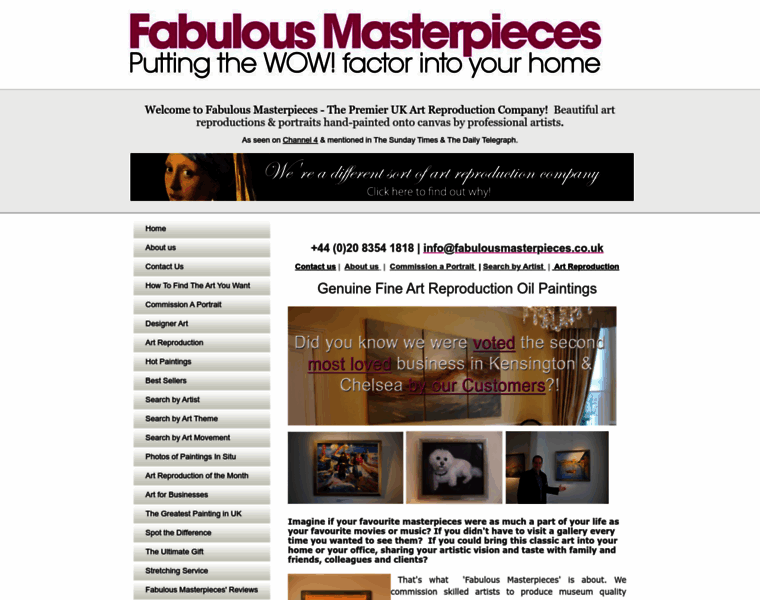 Fabulousmasterpieces.co.uk thumbnail