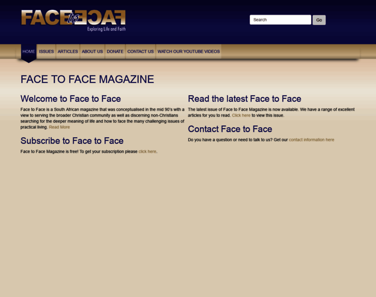 Face2face.org.za thumbnail