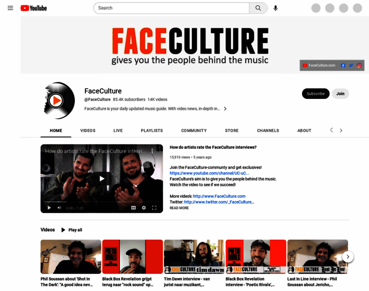 Faceculture.nl thumbnail
