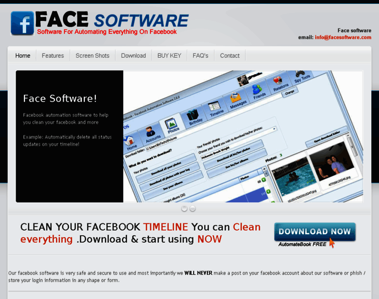 Facesoftware.com thumbnail