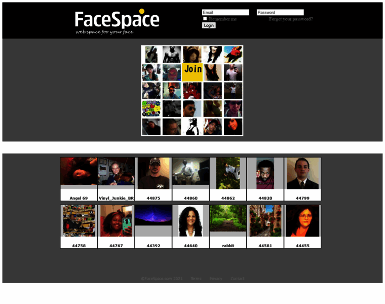 Facespace.com thumbnail
