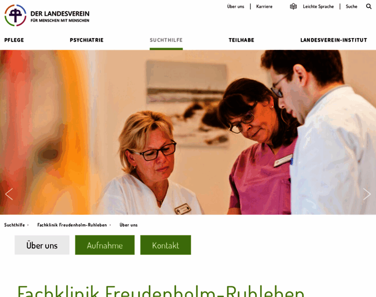 Fachklinik-freudenholm-ruhleben.de thumbnail