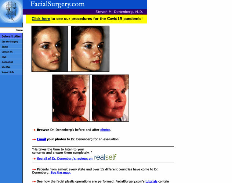 Facialsurgery.com thumbnail