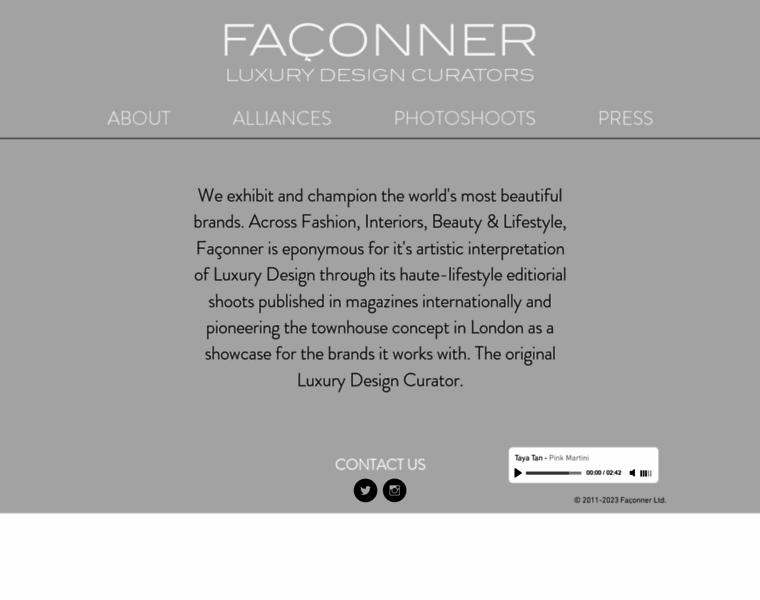Faconner.co.uk thumbnail