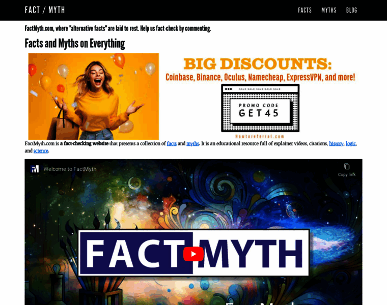 Factmyth.com thumbnail