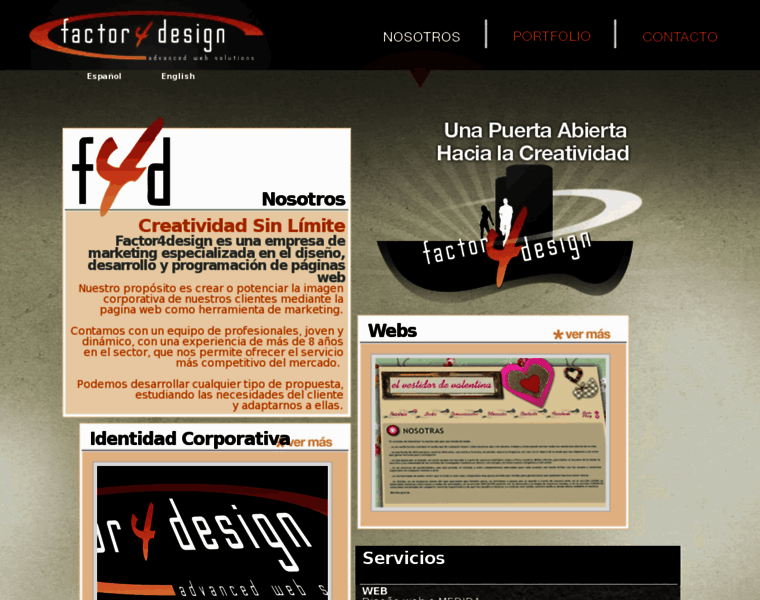 Factor4design.com thumbnail