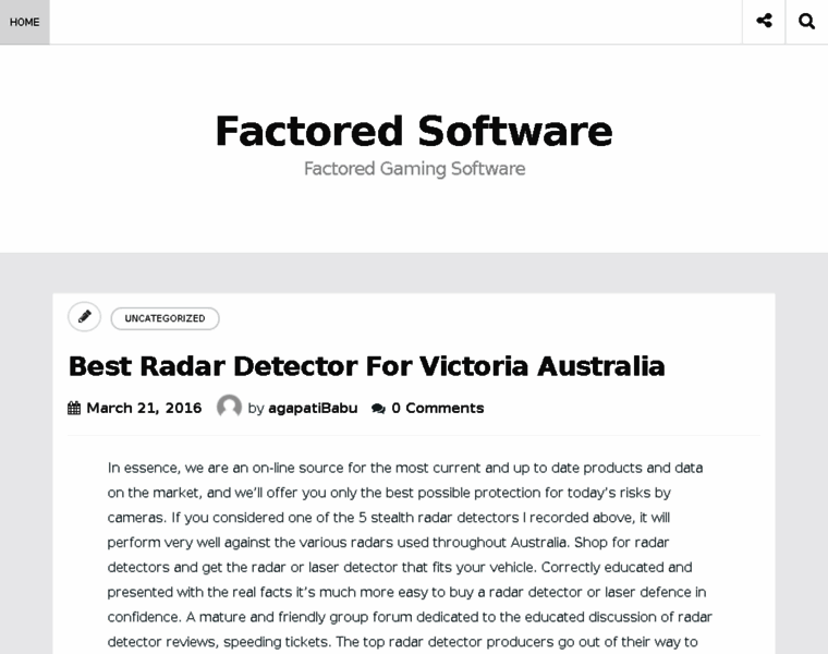 Factored-software.com thumbnail Factored-software.com thumbnail