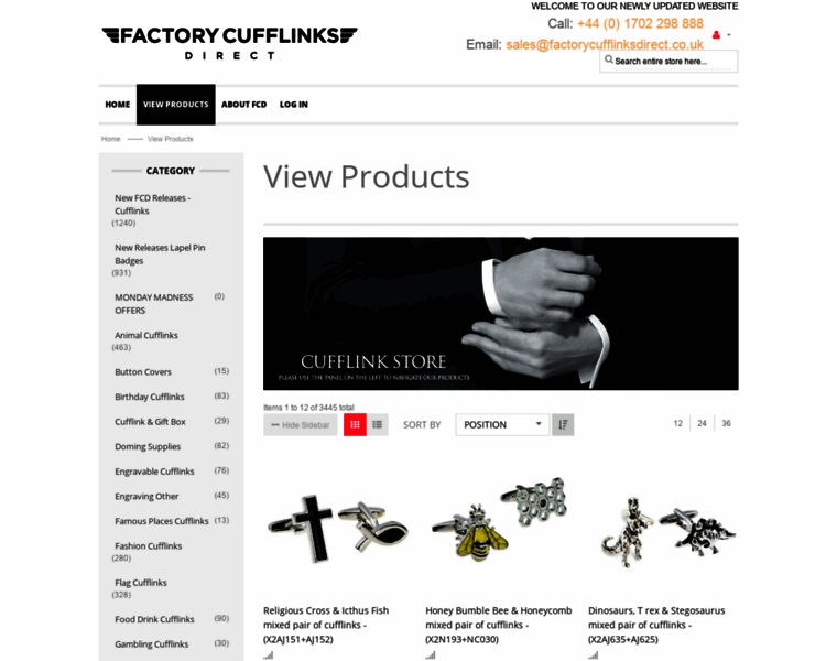 Factorycufflinksdirect.co.uk thumbnail