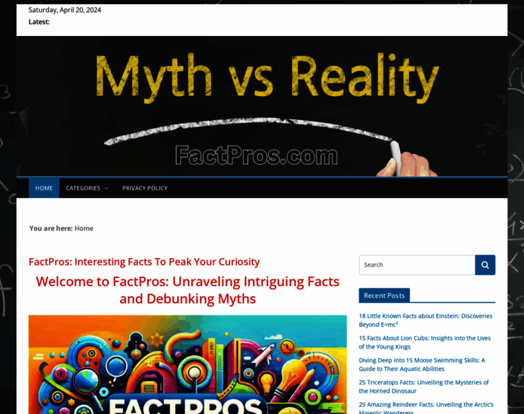 Factpros.com thumbnail