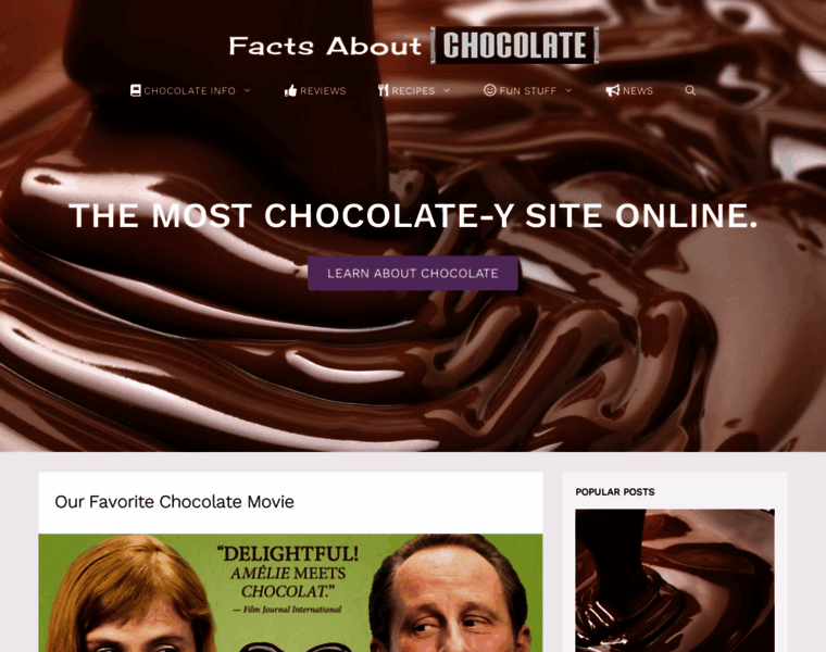 Facts-about-chocolate.com thumbnail